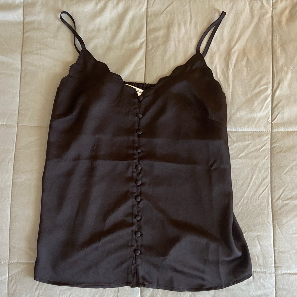 Francesca’s Black Tank Top, Women’s size S